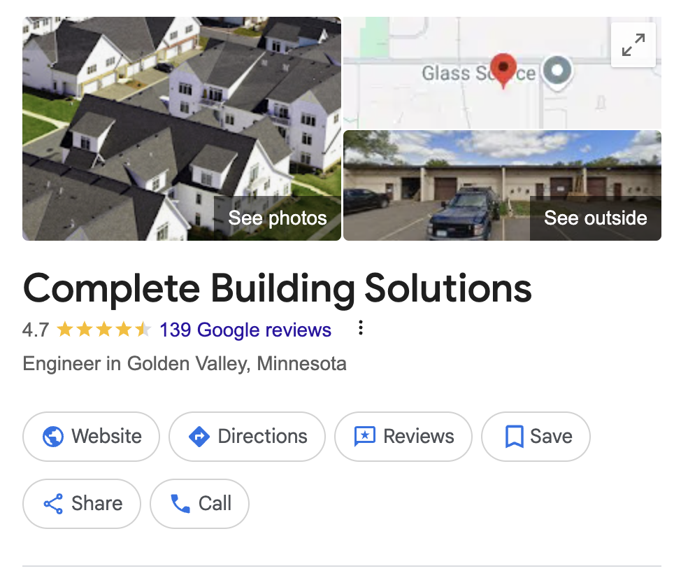 Google Business Profile for home services company SEO